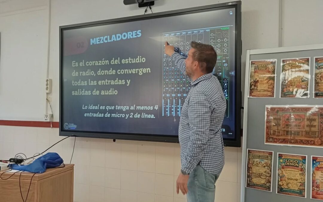 La radio escolar se aprende compartiendo