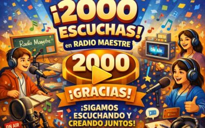 2000 escuchas de Radio Maestre