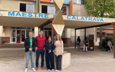 Visita alumnas del centro Max Eyth Schule de Frankfurt